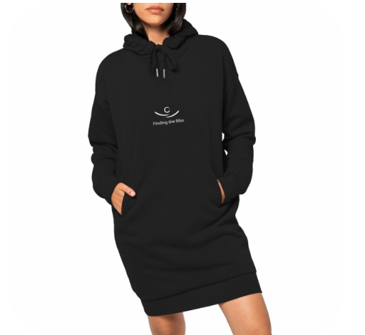 FTB Black Hoodie Dress